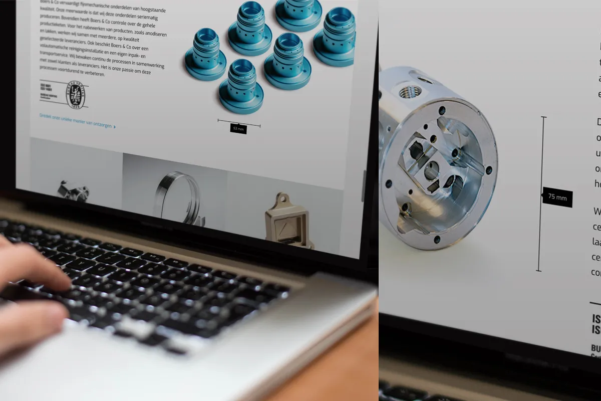 Boers&Co re-design website